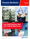 Postal Bulletin cover - April 30, 2026 PB22701 Issue