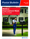 Postal Bulletin cover - May 14, 2026 PB22702 Issue