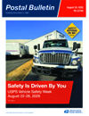 Postal Bulletin cover - August 20, 2026 PB22709 Issue