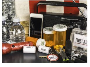 cover image: battteries, first-aid kit, water, etc. cover image: battteries, first-aid kit, water, etc.