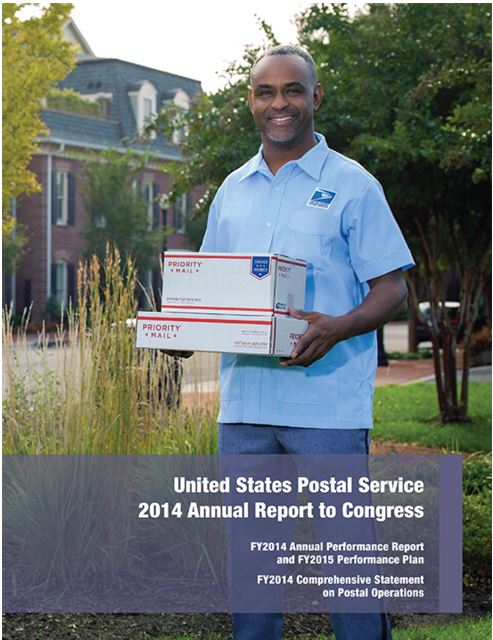 United States Postal Service 2014 Annual Report to Congress - Front Cover