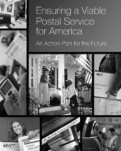 cover of the document Ensuring a viable Postal Service for America, An Action Plan for the Future