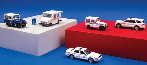 Model toy cars
