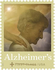 Alzheimer's semipostal stamp