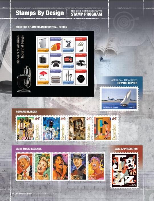 The 2011 Commemorative Stamp Program, page 1 of 4