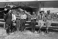 Airmail personnel, 1918
