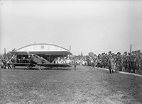 First civilian airmail flight, 1918