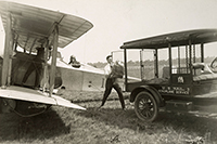 Pilot Max Miller, 1918