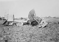 Crashed plane, 1922