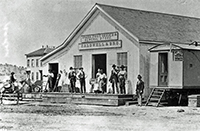 Spadra, California, Post Office, 1878