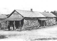 Petersville Post Office, Indiana, 1890s