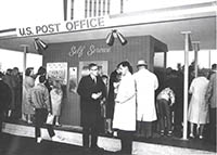 Self-service postal unit, 1964