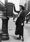 Post-mounted mailbox, 1920s