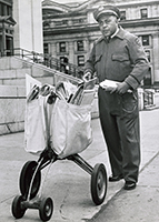 Satchel cart, ca. 1960