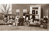 Christmas parcels, ca. 1920
