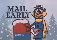 Mail Early campaign, ca. 1963