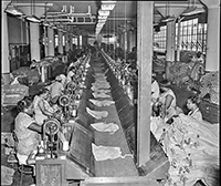 Sewing machine operators, ca. 1957
