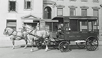 Parcel Post wagons, 1924